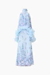 Maxi šaty White Cape Flow