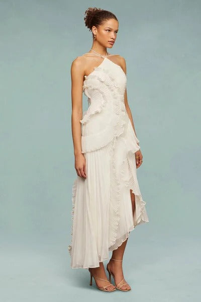 Ocean Whirlpool Maxi Dress