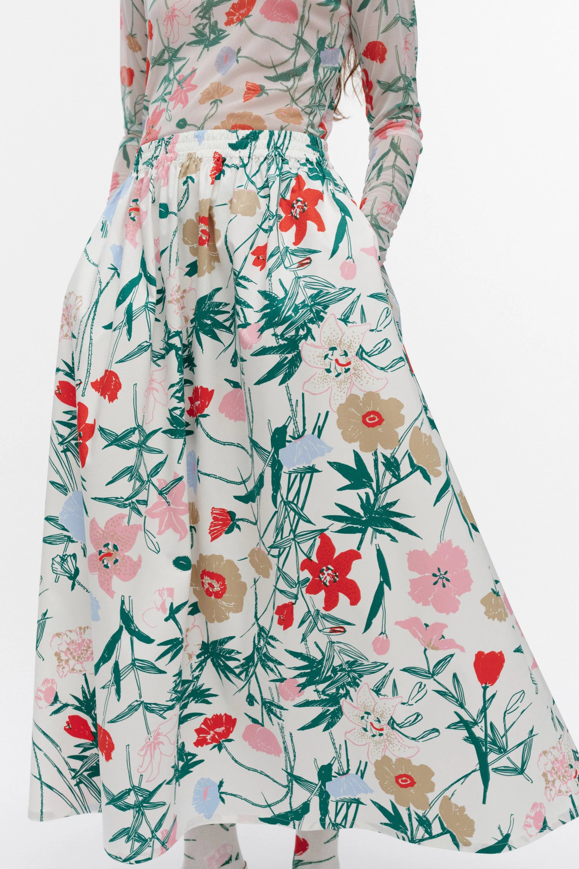 Flora  A-Line Skirt