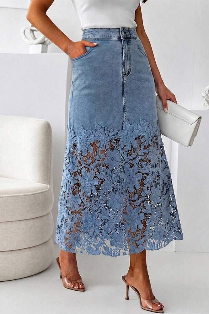 Witte Cape Flow Maxi-jurk