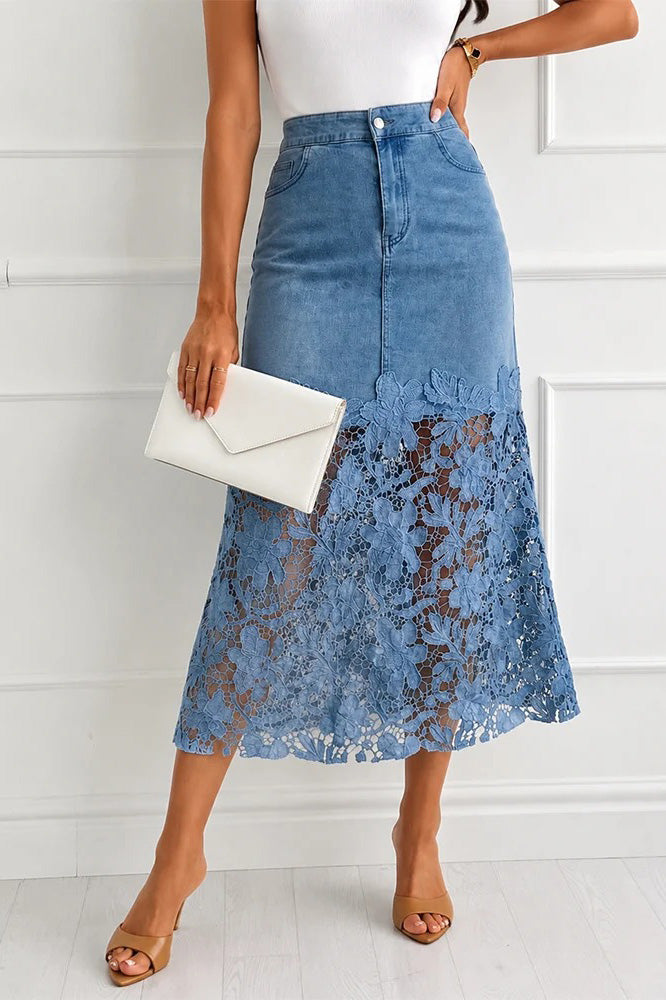 Witte Cape Flow Maxi-jurk