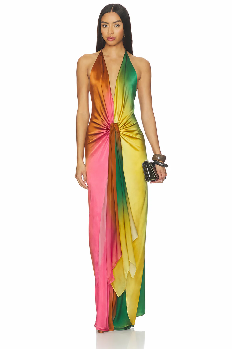 The Sunset Halter Maxi Dress