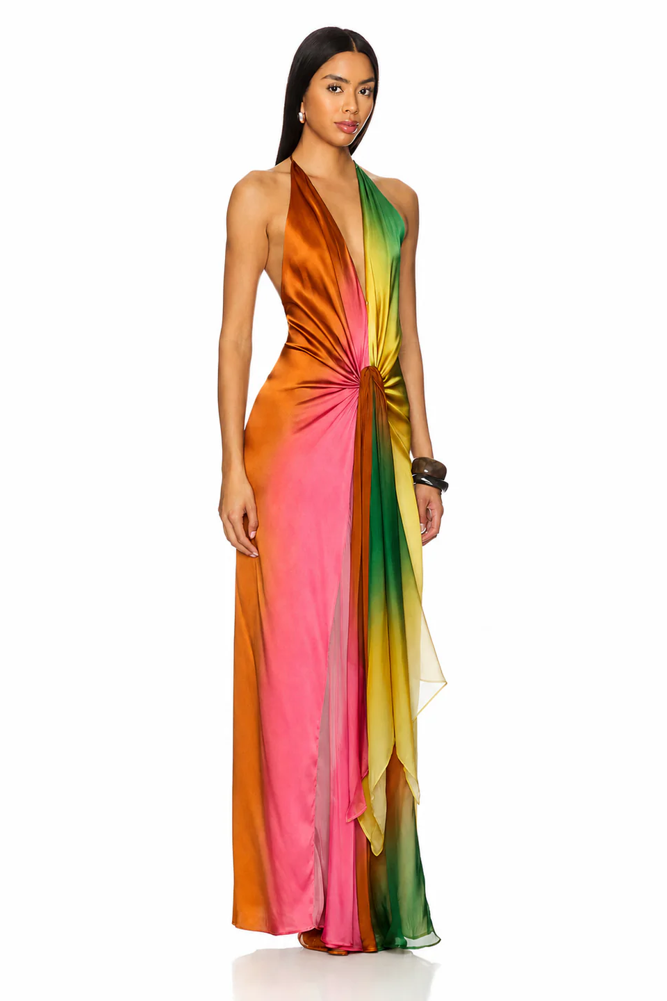 The Sunset Halter Maxi Dress