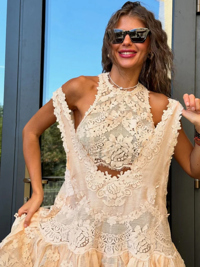 Angel Lace Skirts Set