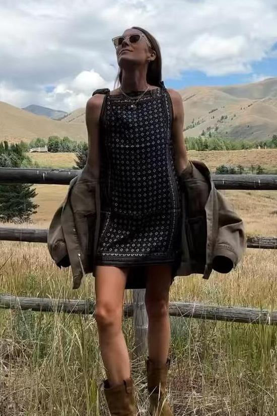 Montmartre Foulard Mini Dress