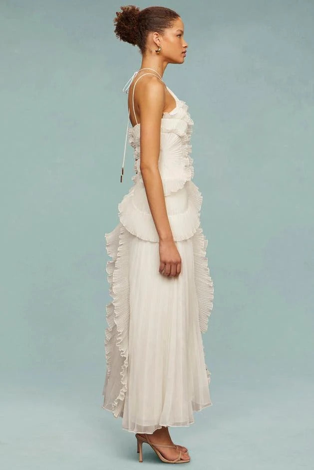 Ocean Whirlpool Maxi Dress