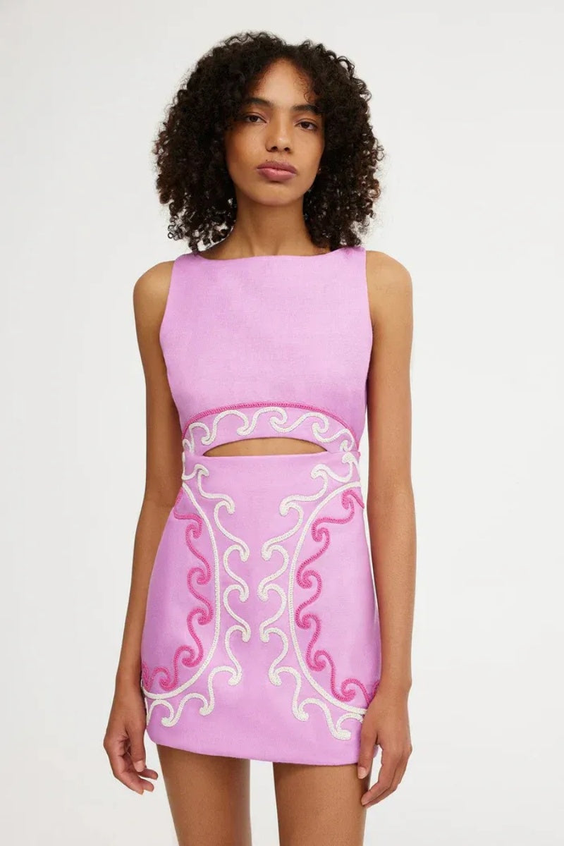 Pink Playful Mini Dress