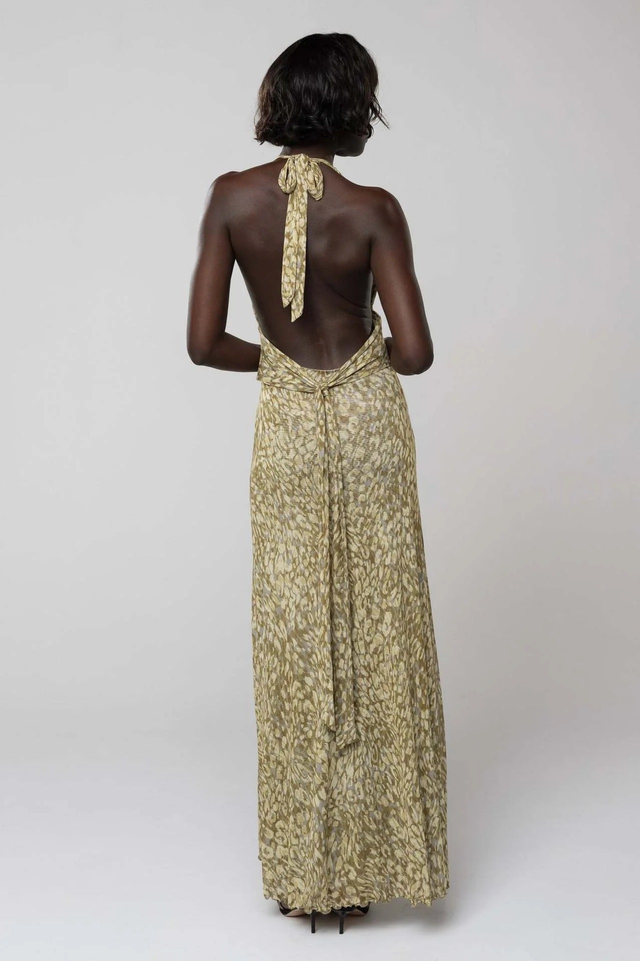 Camoni Polka Dot Diary Maxi Dress