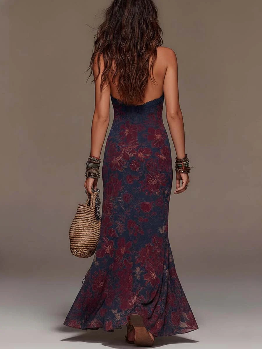 Rochie maxi albă Cape Flow