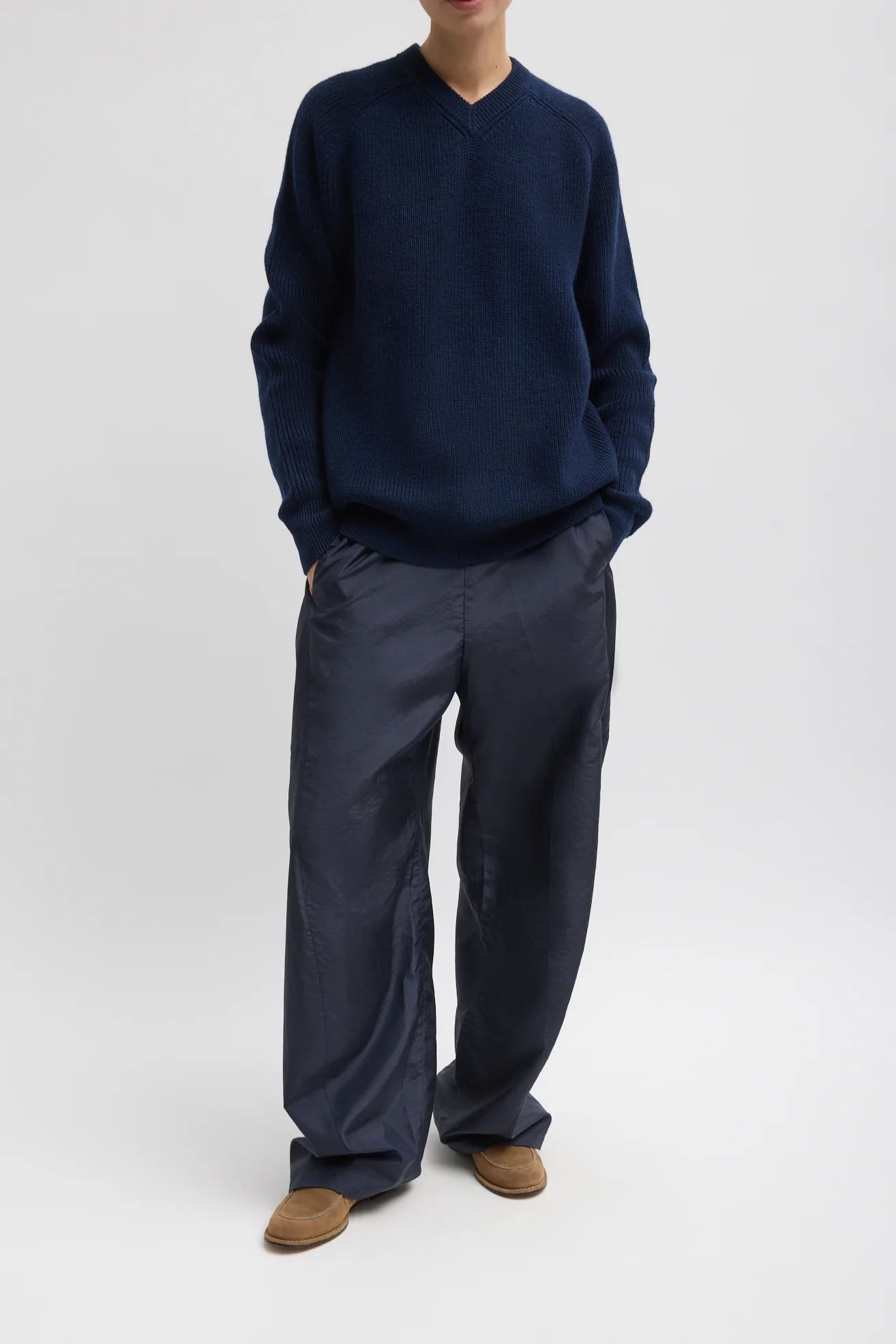 Set di pantaloni larghi a gamba larga floreali folk senza maniche