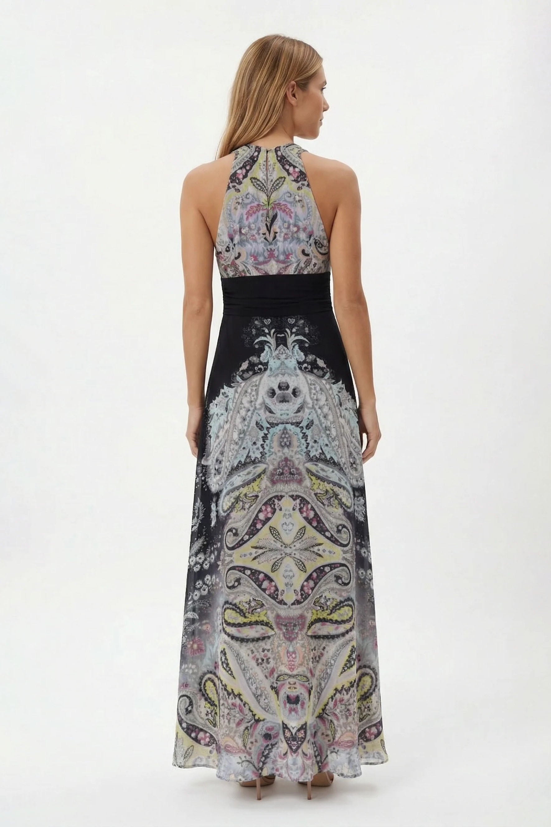 Halter-Maxikleed mat Konschtprint