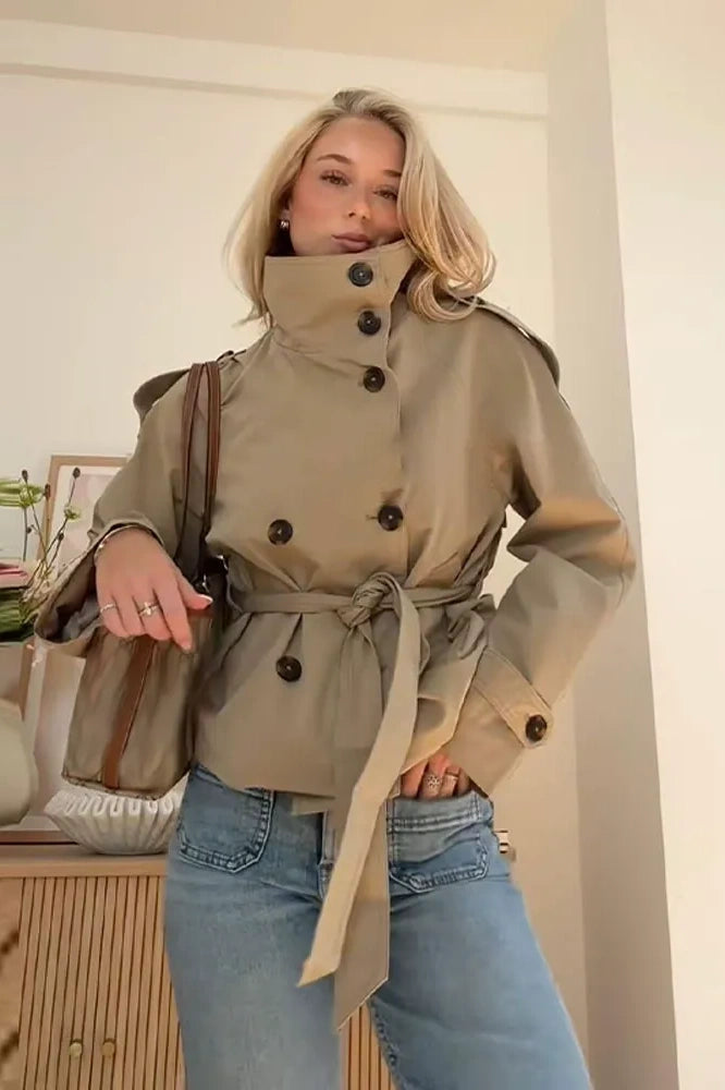 Trenci casual scurt