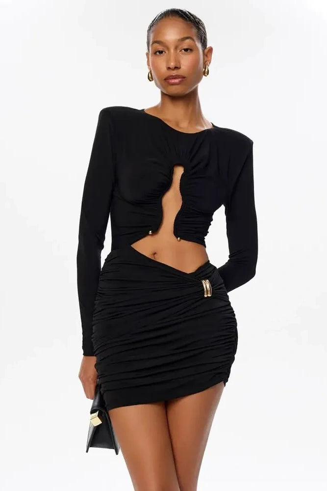 Zäitlos an elegant A-Linn Maxi-Kleed aus kombinéiertem Tüll
