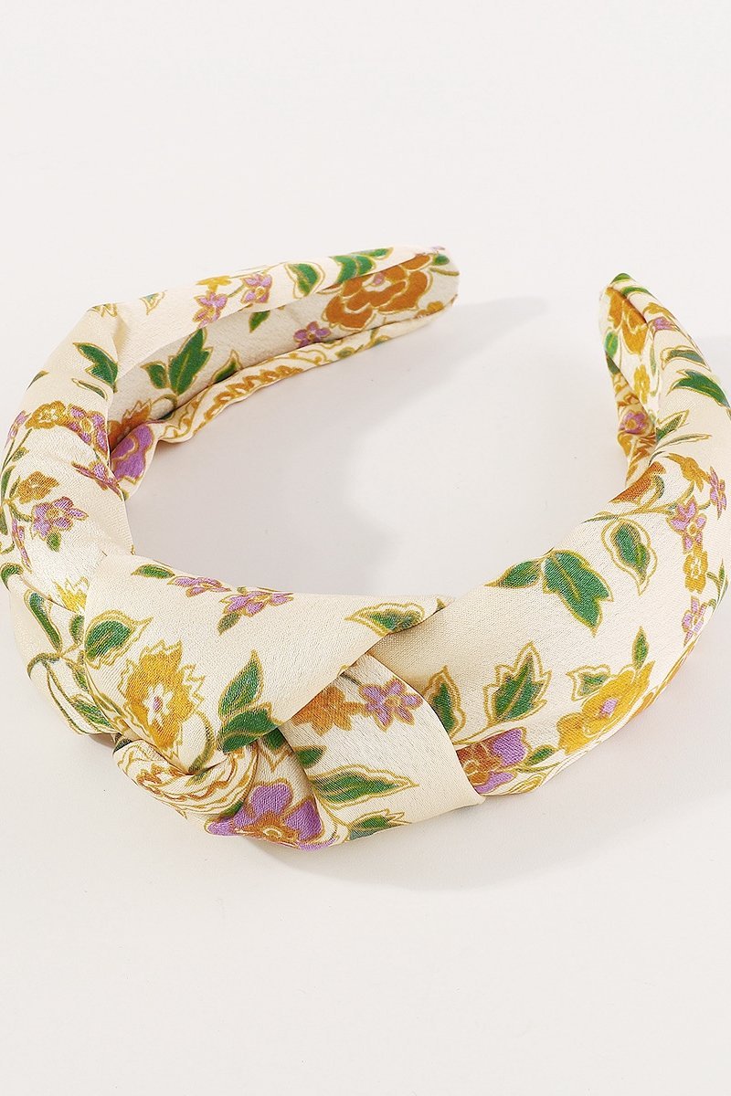 Jacquard Knot Headband-Sunfere