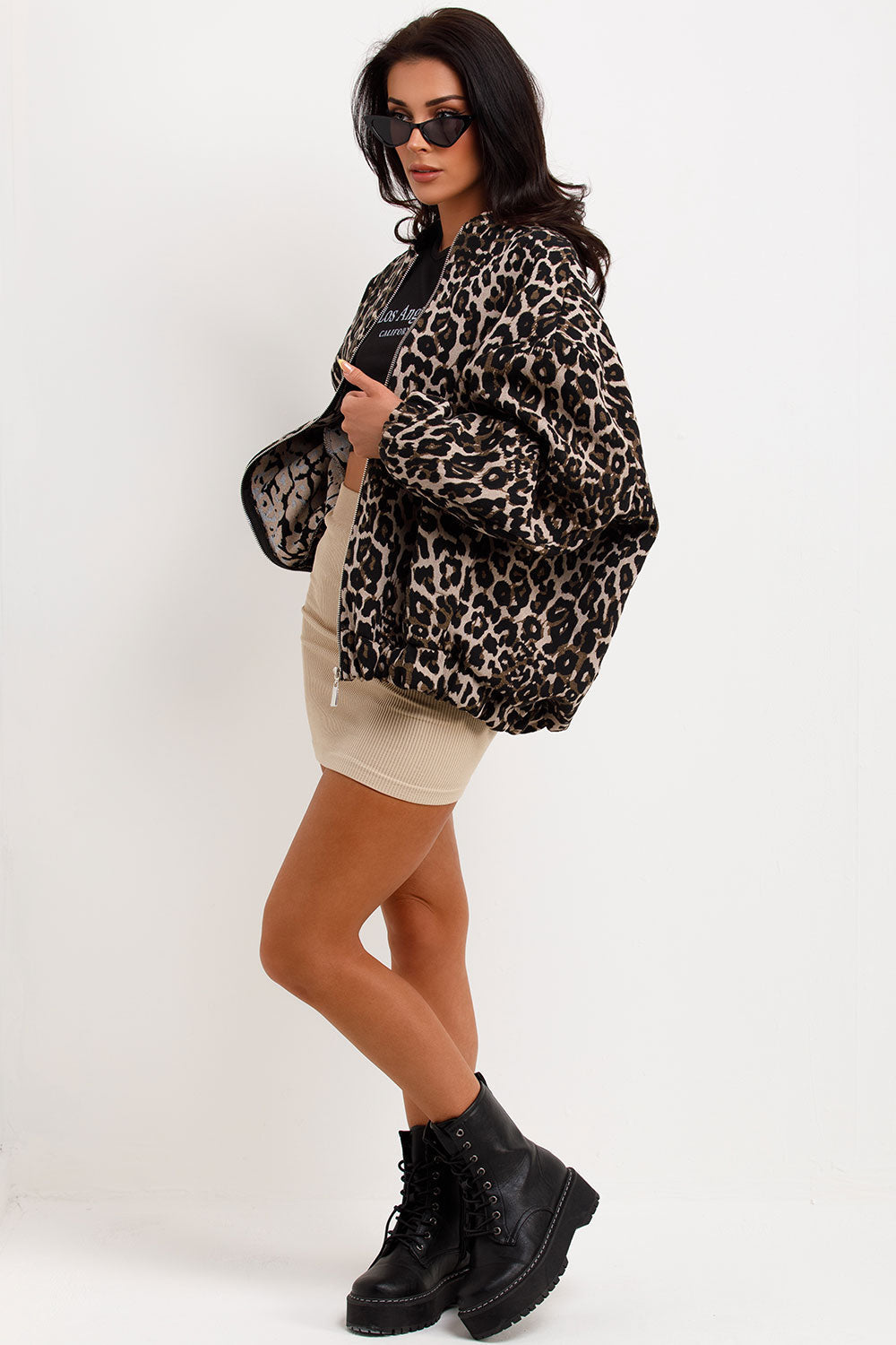 Retro Leopard Print Coat