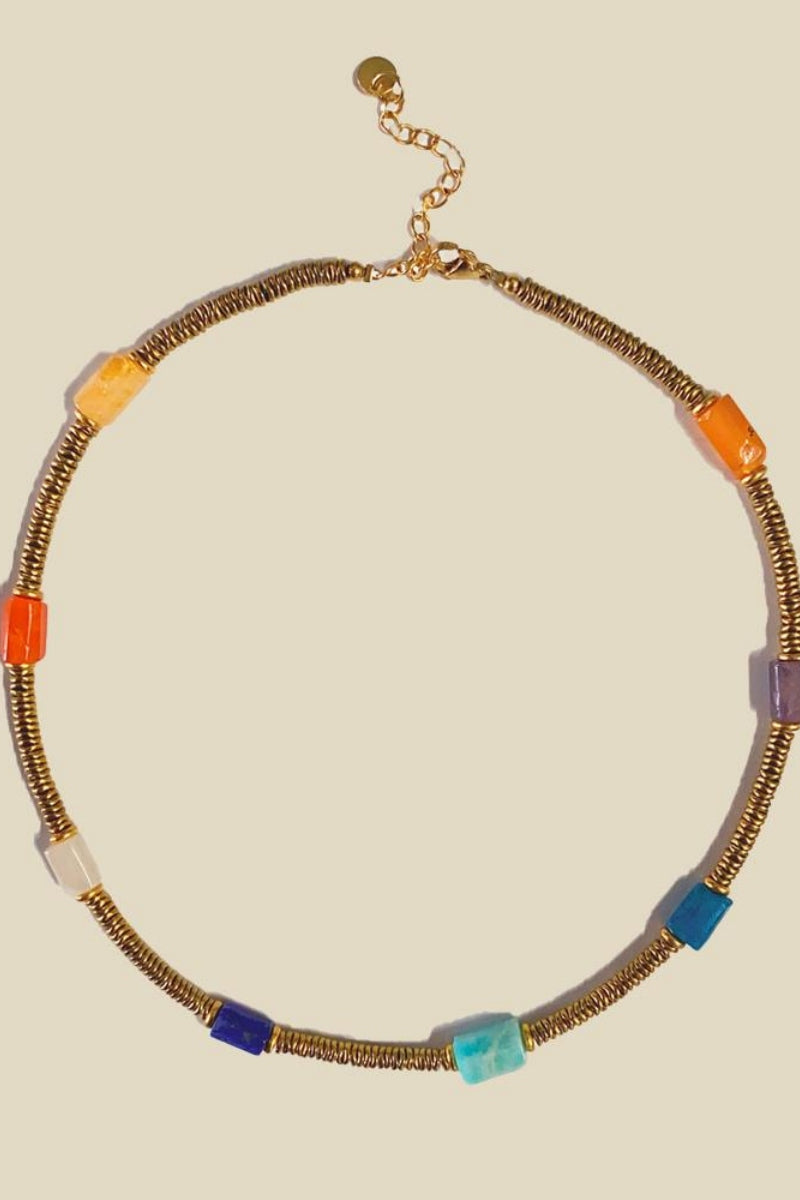 Collana Moira Colliding Color Stone