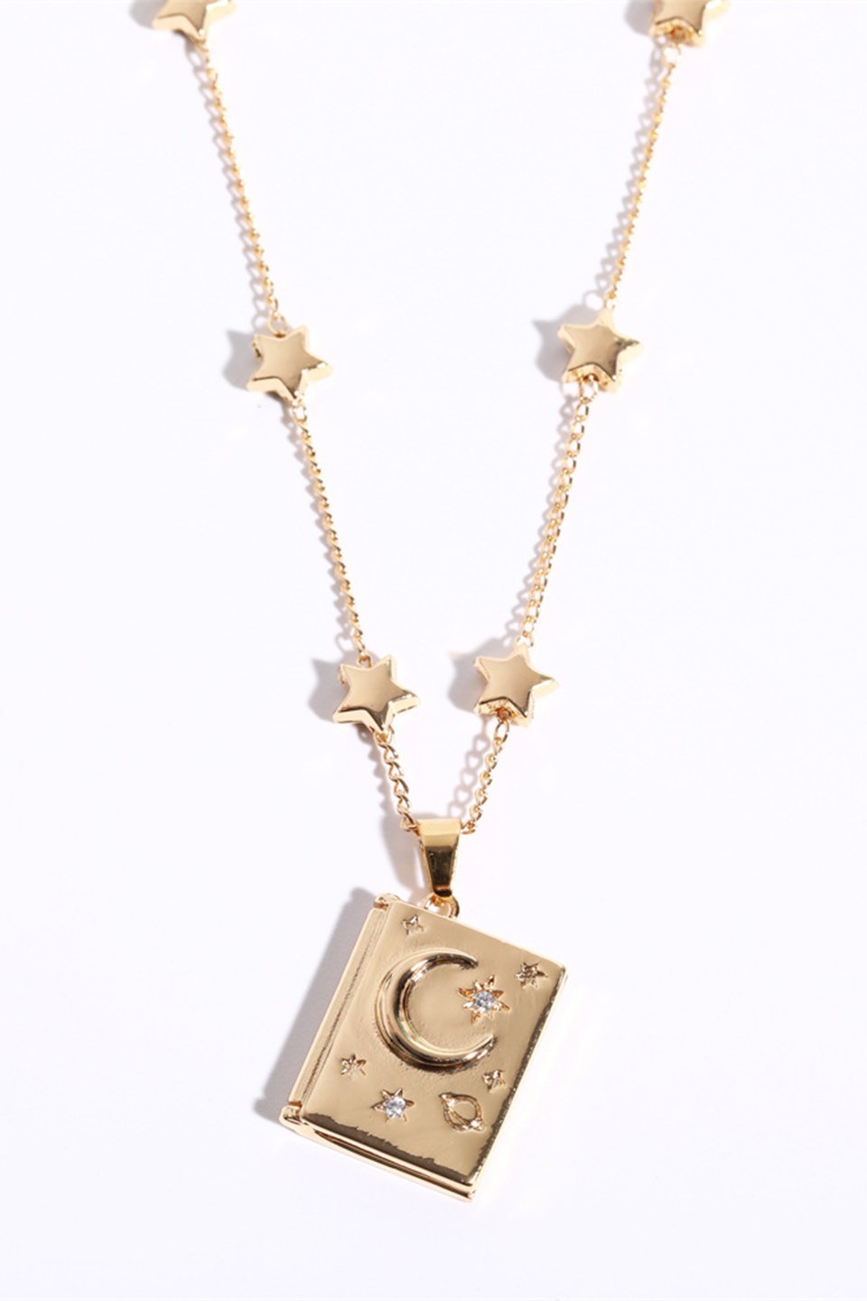 ¡®You're My Soulmate¡¯ Openable Constellation Book Necklace-Sunfere